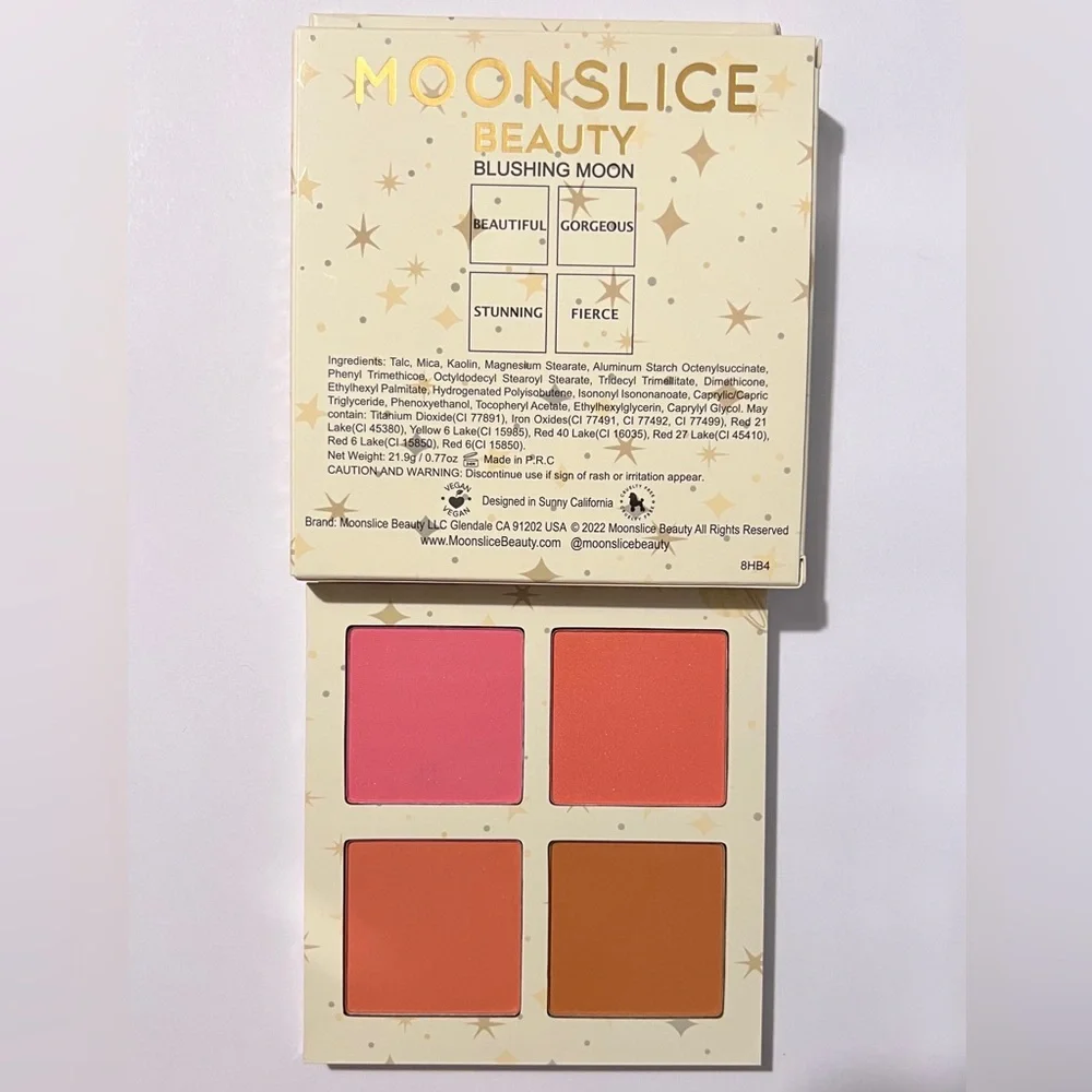 MOONSLICE BEAUTY Blushing Moon Blush Palette